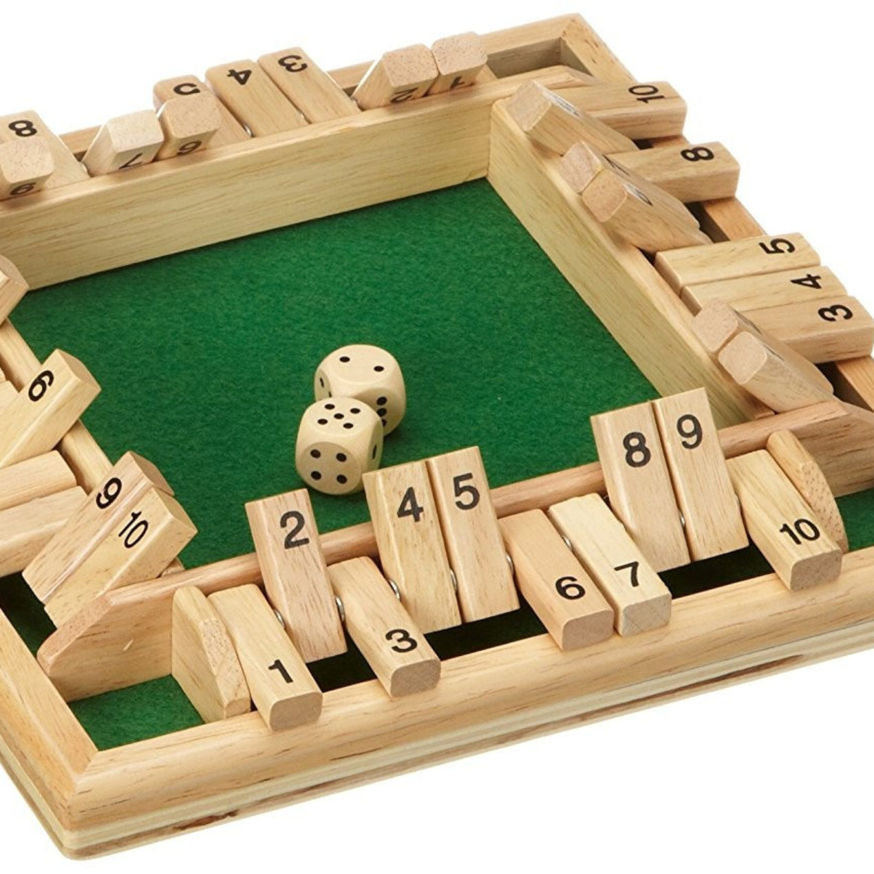 4 player shut the box