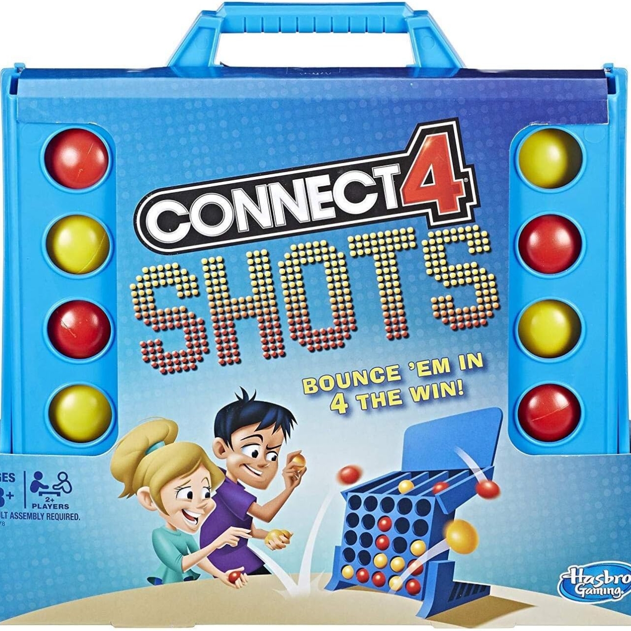 Connect 4 Shots board game for kids and families, available in Kenya.