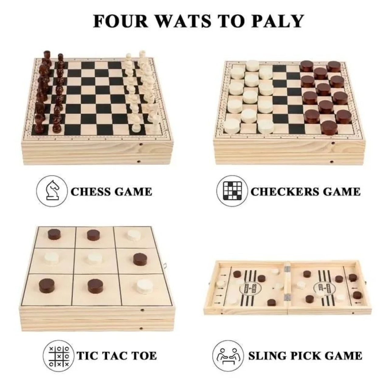 4 ways to play game with 4 different ways to play options - Board Games & Cards Kenya - KES 3400