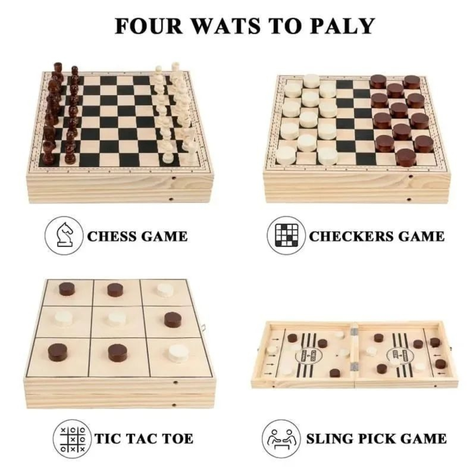 4 ways to play game with 4 different ways to play options - Board Games & Cards Kenya - KES 3400