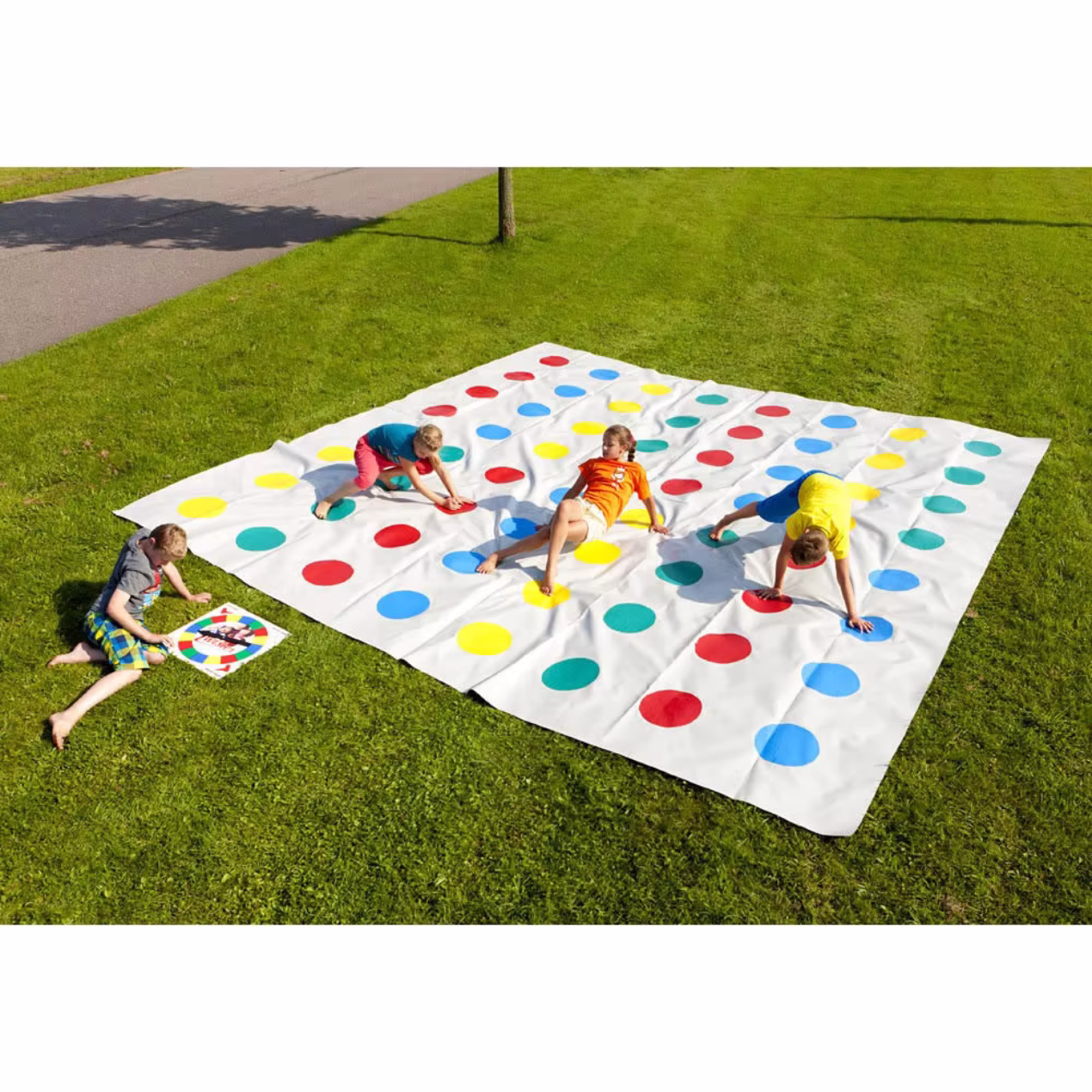 Kids-Adult-Giant-PVC-Twister-Mat-with-Turntable-Inflatable-Twister-Mattress-Game-for-Indoor-Outdoor-Sports-Games