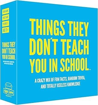 Things They dont teach you in school